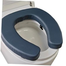 Toilet Seat Cushion Toilet Seat Riser with 2-inch High-Density Foam