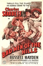 Bad Men of the Hills (1942)_0 A3 Poster on Glossy Photo Paper Movie Retro Vintag