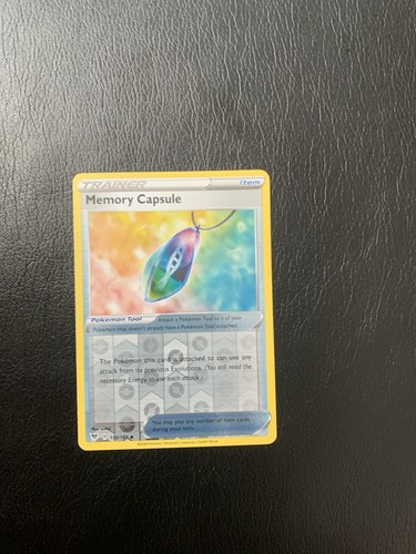 2020 Pokémon Vivid Voltage Reverse Holo Memory Capsule Lp Nm - Picture 1 of 6
