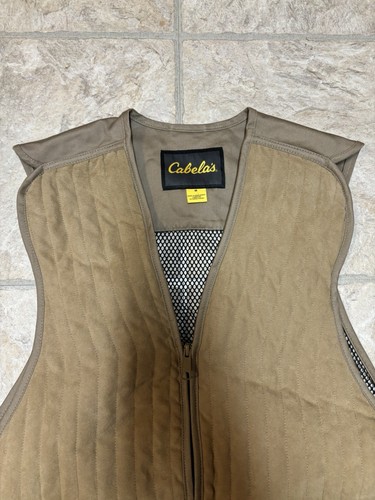 Cabelas Targetmaster Men’s Brown Shooting Hunting Vest Size Medium NWT - Picture 3 of 6
