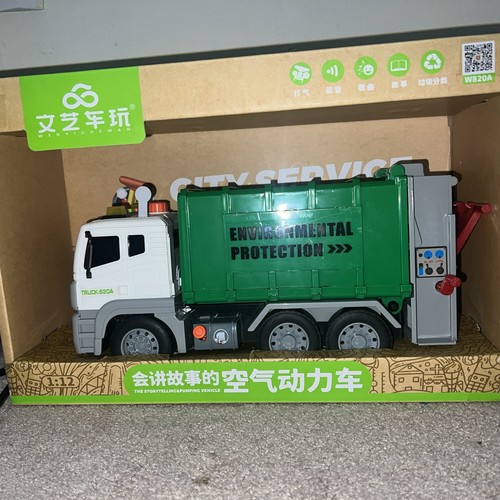 Toddlers Garbage Truck Toy Cans Dump Toy Vehicles Learning Waste Management - Picture 1 of 5