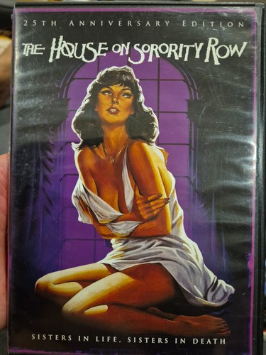 THE HOUSE ON SORORITY ROW DVD 25TH ANNIVERSARY EDITION CULT HORROR 1983 FILM - Picture 1 of 3
