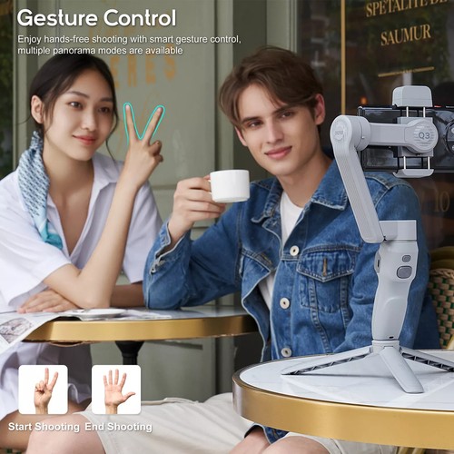 Zhiyun 3-Achsen-Gimbal Gimbal-Stabilisator für Smartphone iPhone/Android iPhone - Bild 10 von 19