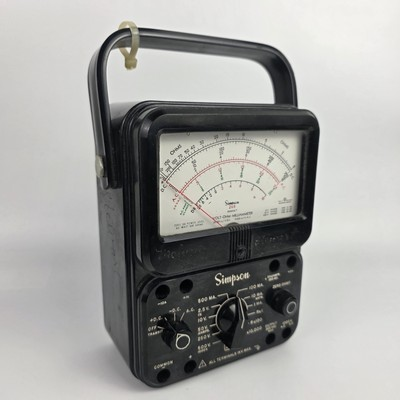 #ad Simpson Model 260 Series 7 And 7M Analog Multimeter VOM Manual Instruction $89.99