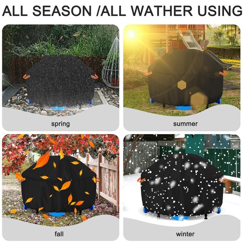 Kids Water Table Cover Round,Dia 34"x18H Fit for Outdoor Picnic Toddlers Toys... - Bild 7 von 7