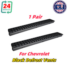 Pair Defrost Vents Black For 81-87 Chevrolet Gmc Truck Blazer Crew Cab Suburban Pair Defrost Vents Black For 81-87 Chevrolet Gmc Truck Blazer Crew Cab Suburban
