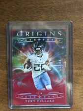 2025 Panini Origins 46 Tony Pollard - Red /225 Tennessee Titans
