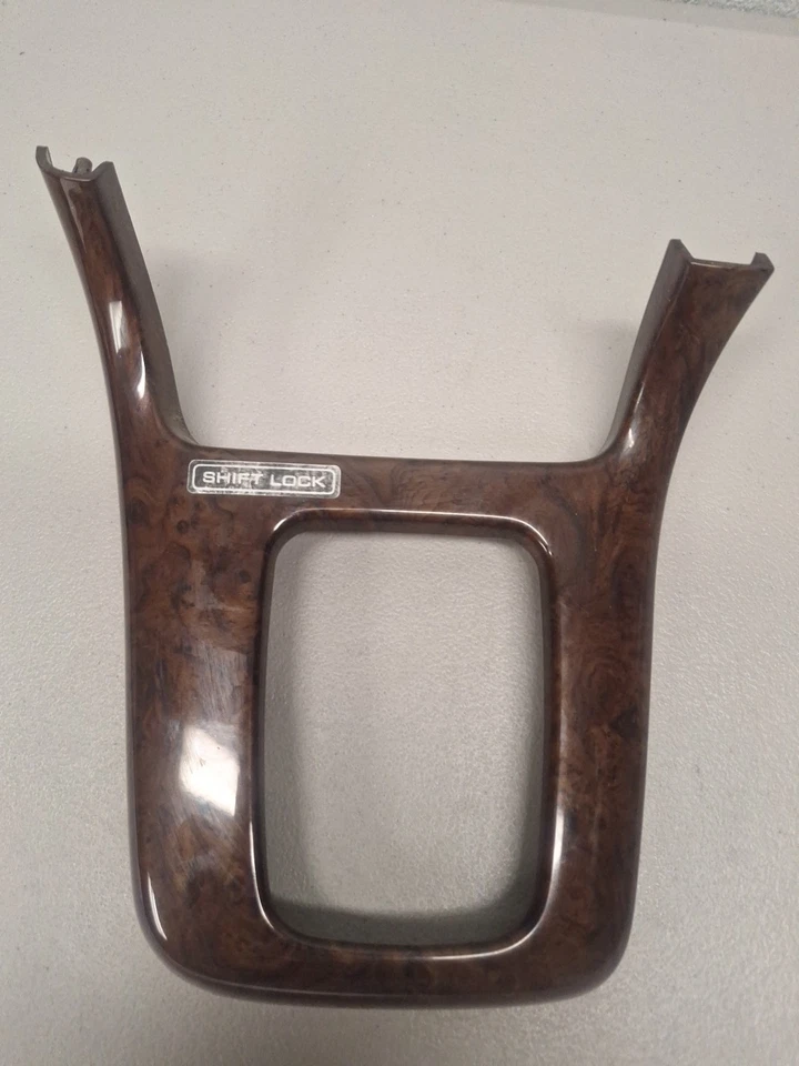 Subaru Outback Legacy 2000-2004 palanca de cambios bisel madera grano pieza OEM Foto 2 de 4