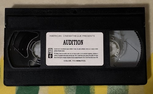AUDITION 2002 VHS TAKASHI MIKE AMERICAN CINEMATHEQUE CHIMERA HORROR BLOCKBUSTER - Picture 7 of 13