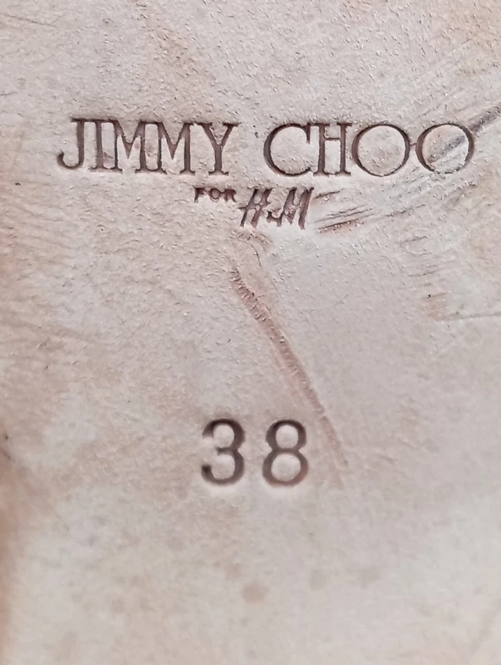 JIMMY CHOO Sandalias de tacón alto Mujeres Sandalias de tacón Talla EU 38 negro - Imagen 4 de 4