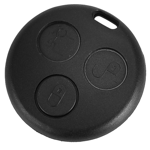 2pcs Remote Key Fob Case Shell No Blade Fit For Smart Fortwo 450 1998-2007 - Picture 5 of 6