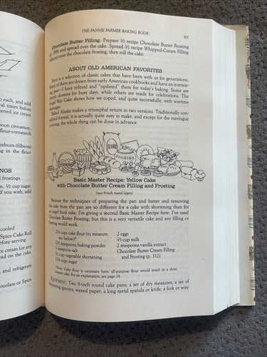 The Fannie Farmer Baking Book Marion Cunningham Hardcover 1984 First Edition - Picture 9 of 11