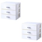  2 Count Schreibtisch Organizer Schubladen Aufbewahrung Sundies -Aufbewahrung