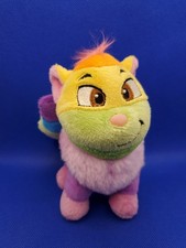 Neopets Rainbow Wocky Plush 6" Jakks Pactic Keyquest Stuffed Animal Toy 2008