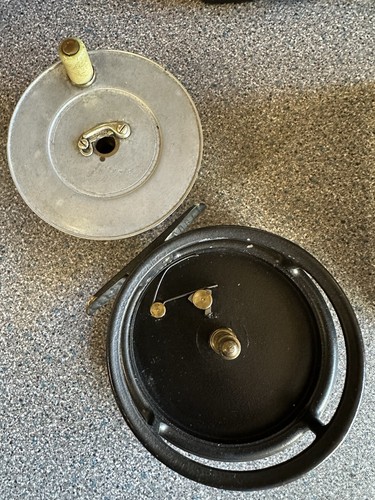 Hardy Uniqua 3 3/8" duplizierte MkII Fliegenrolle - 1940er Jahre - Bild 5 von 6