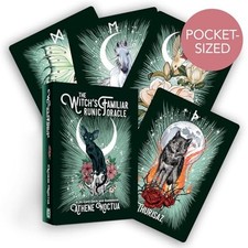 Athene Noctua - Witch's Familiar Runic Oracle   A 24-Card Deck and - Q245z