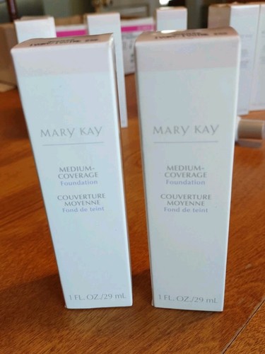 Mary Kay Medium Coverage Foundation Ivory 202 Gray Cap 356800 NIB - NOS - Bild 3 von 6