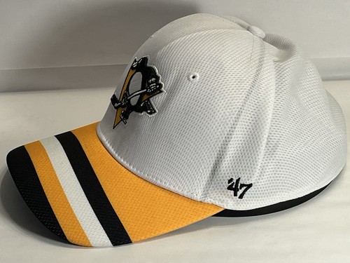 Cappellino aderente Pittsburgh Penguins’47 S/M ufficiale NHL leggero nuovo senza etichette - Foto 3 di 6