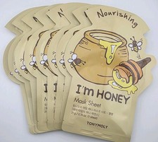 8x Tony Moly I m Honey Mask Sheet Nourishing Hydrating Beauty New Sealed
