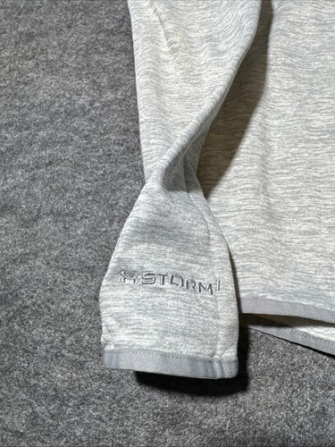 Under Armour Gr. Small Damen Kapuzenpullover grau Tasche Logo - Bild 3 von 7