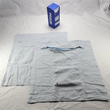 Miulee Pillow Sham Cover Light Blue Durable Texture 20"x20" Square NEW