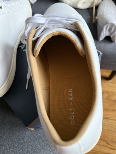 Neu im Karton Cole Haan Grand Crosscourt II Herren Größe 9 weiß Turnschuhe C26515 - Bild 6 von 9