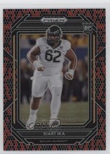 2023 Panini Prizm Draft Picks Snakeskin Prizm Siaki Ika #184 Rookie RC