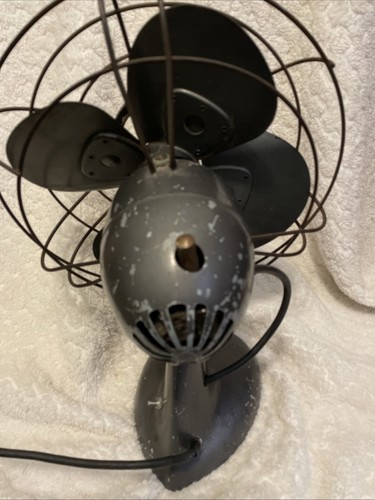 Vintage 1950's Westinghouse 14”Oscillating Electric Desk Fan Art Deco - Bild 4 von 5