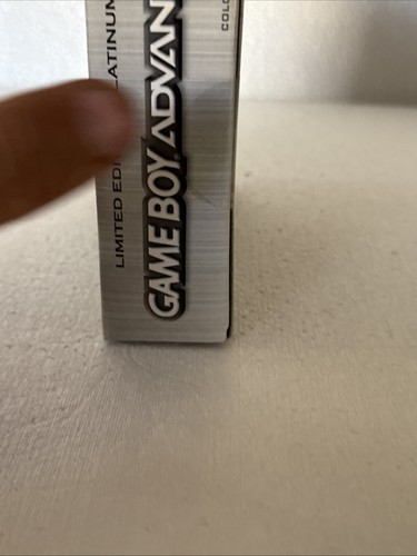 Nintendo Game Boy Advance AGB-001 Limited Edition Platinum NEW FACTORY SEALED - Picture 6 of 24