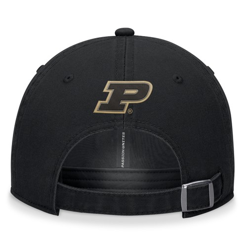 Men's Top of the World Black Purdue Boilermakers Heritage CeeCee Adjustable Hat - Bild 4 von 4