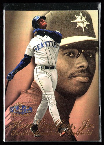 1998 FLAIR SHOWCASE ROW 3 KEN GRIFFEY JR. #1 Seattle Mariners