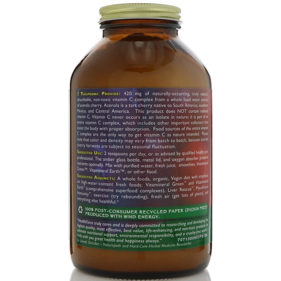 Vitamina C Truly Natural™, 14,1 oz (400 g) Foto 3 de 3