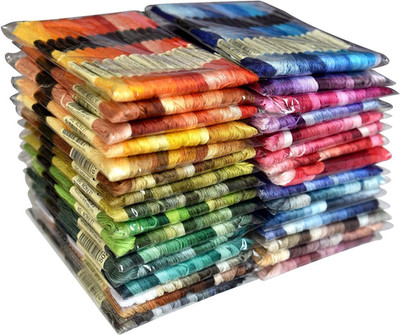 447 Color Embroidery Floss Set for Cross Stitch & Craft Projects