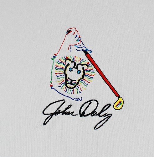 John Daly Authentic Signed Match Worn Grey Polo Shirt BAS #BK84749 - Bild 8 von 11
