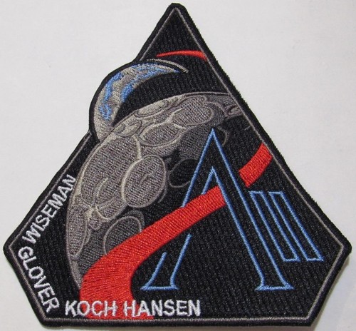 NASA ARTEMIS-II PROGRAMM MISSION PATCH 4" BESTICKT