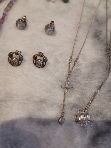 Solid Silver 925 Jewellery Joblot All Wear, Scrap Or Resale Hallmarked Bundle - Picture 3 of 6