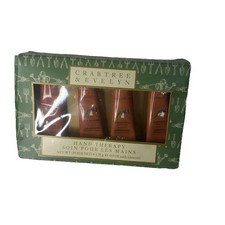 4 CRABTREE  EVELYN - GARDENERS - HAND THERAPY CREAM 25g/0.9 oz New Open Box.
