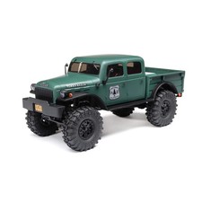 Axial SCX24 40's 4-Door Dodge Power Wagon 1/24 Scale 4WD RTR Mini Crawler Green