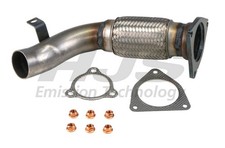 Flexrohr Abgasanlage HJS 91 11 1660 für AUDI VW TOUAREG 7L6 Q7 7LA 7L7 TDI 4LB