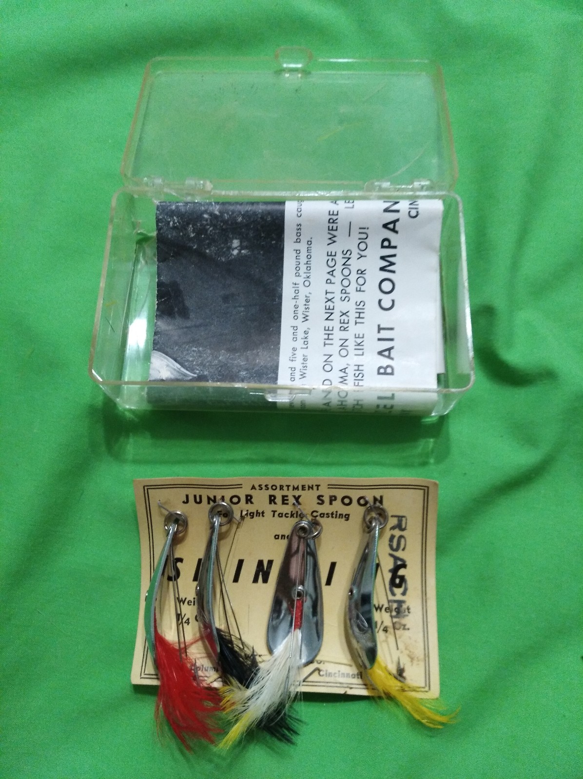 RARE FIND VINTAGE Junior Rex spoon Assortment Fishing Lures RARE FIND VINTAGE Junior Rex spoon Assortment Fishing Lures