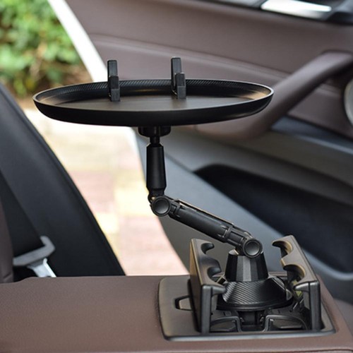1 * Bandeja de placa de coche bandeja portavasos estable soporte para teléfono de coche S3Y2 - Imagen 8 de 12