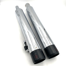 oem Harley 64900731A 64900732 CVO Exhaust Slip Ons Mufflers Pipes 17-23 Touring