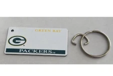 Green Bay Packers Official Plastic Keychain With One Name Engraved  New Cond.