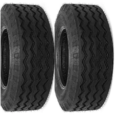 2X 11L-16 Load 12 Ply Farm Implement Tires 11Lx16 Trailer 11L 16 Backhoe tires