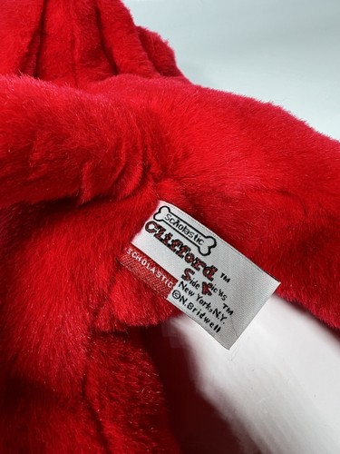 Scholastic Side Kicks Clifford the Big Red Dog 15" Plush 2001 - Picture 7 of 8