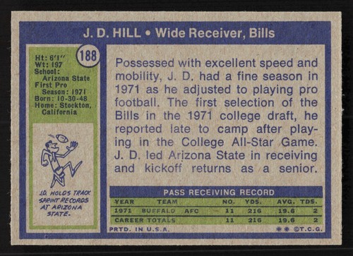 1972 Topps Football 133-263 See Scans SET BREAK Most are EX/NM/MT Pack Fresh! - Picture 149 of 353