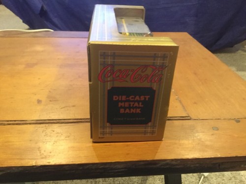 Coca Cola Ertl Kenworth Coke Modell T Lieferwagen Metall Druckguss Spardose Neu im Karton - Bild 4 von 4