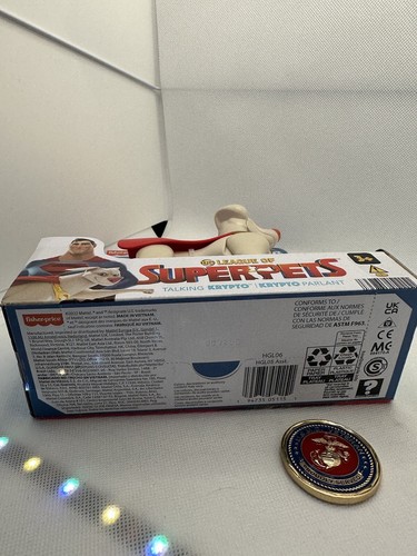 Fisher-Price DC League of Super-Pets Talking Krypto Figure poseable 6-inch Toy - Picture 3 of 3