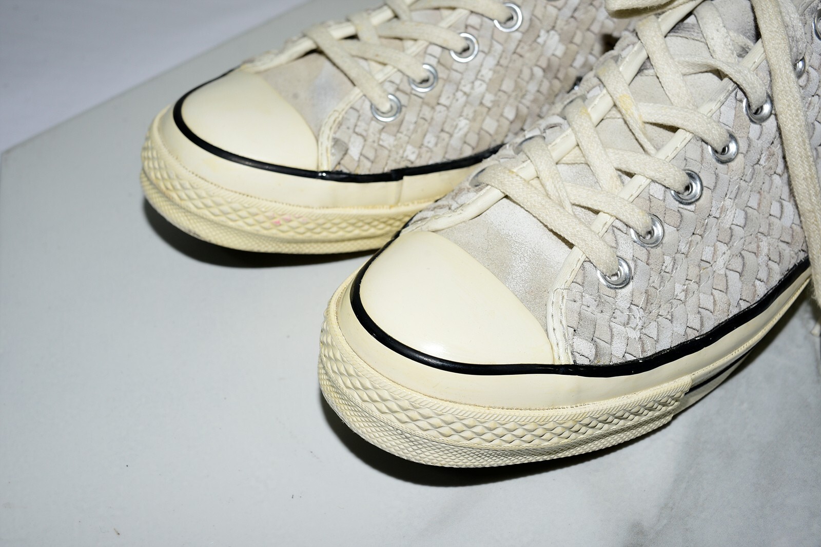 Converse Chuck Taylor All-Star 70 Ox White Leathe… - image 8