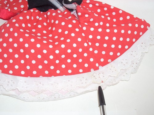 MY DISNEY GIRL Minnie Mouse DRESS SET Incomplete *Needs Shoe Repair Read* - Picture 13 of 16